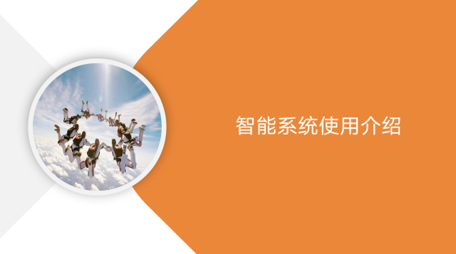 智能系统使用介绍